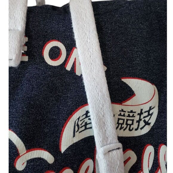 Superdry Grit Tab Vtg Hoodie Pullover With Drawstrings Navy Blue Large - Picture 8 of 14